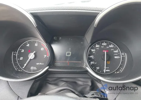 2017 Alfa Romeo Giulia Ti Awd z USA, uszkodzony, nr VIN ZARFAEEN3H7533218